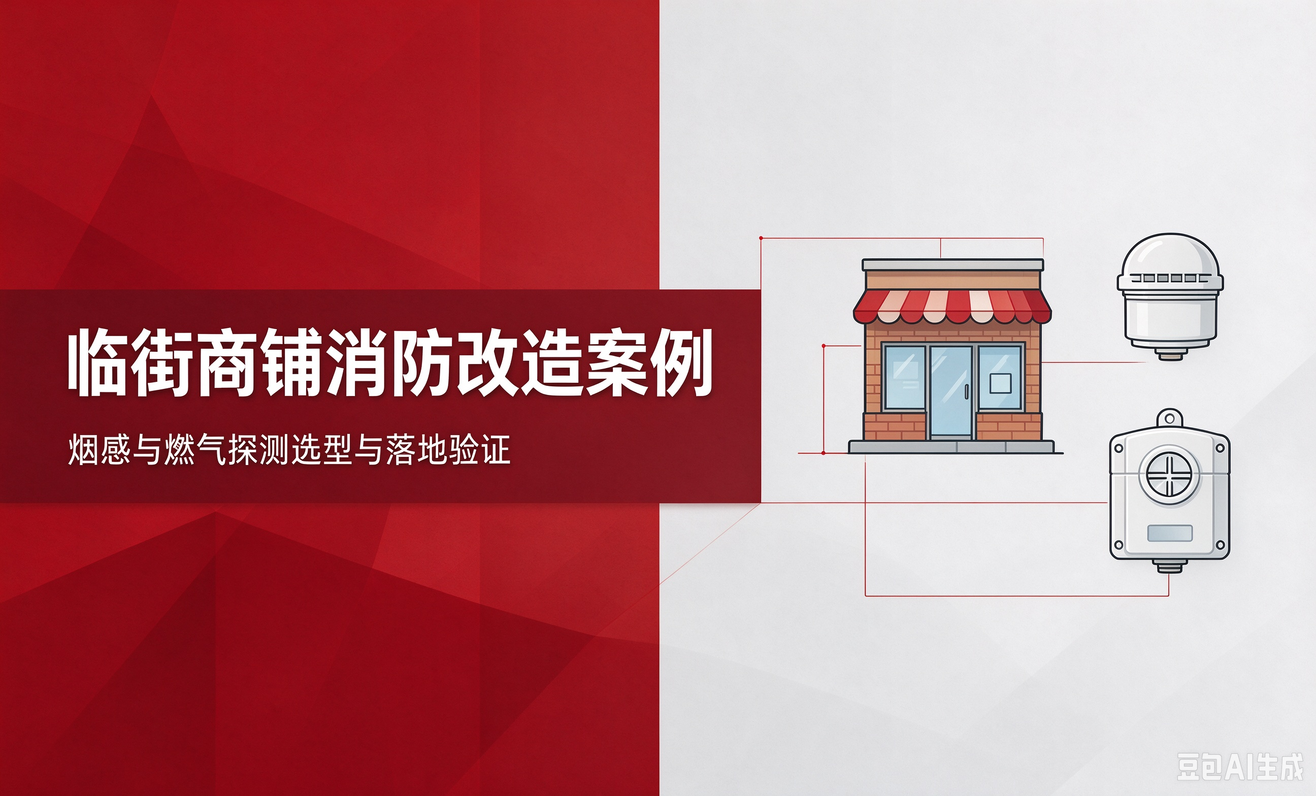 临街商铺消防改造案例：烟感与燃气探测的选型决策与落地验证